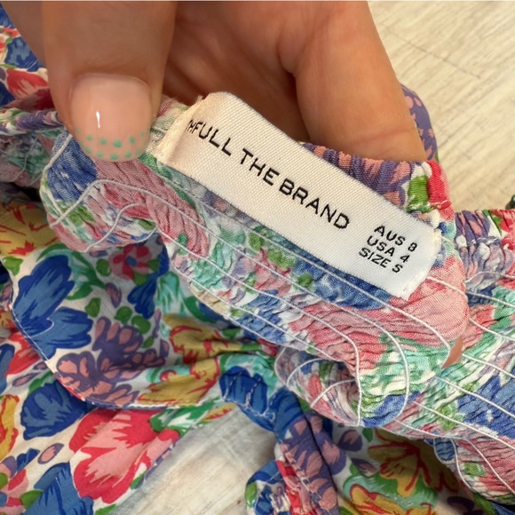 Faithfull The Brand Mathilde Jemima Floral Dress Small - Picture 8 of 12